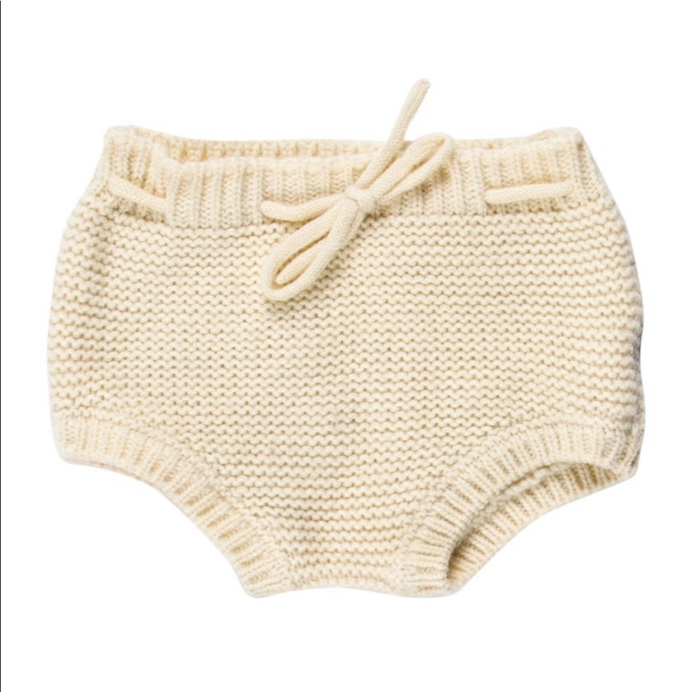 Rylee + Cru Knit Baby Bloomers CREAM ONLY - Picture 3 of 8